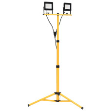 LED reflektor s stojalom 2x20 W toplo bel
